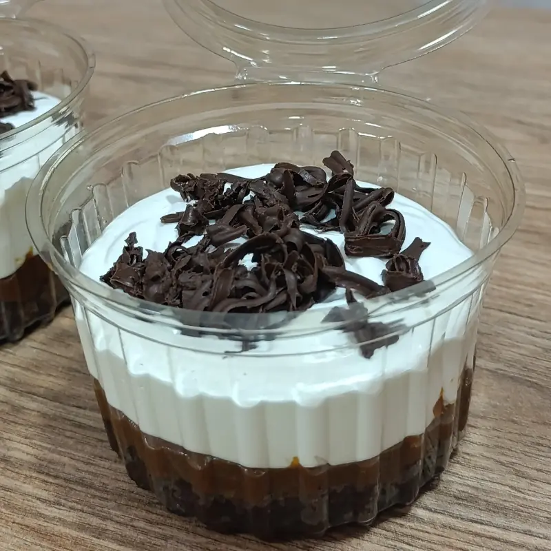 Postre en Pote Brownie