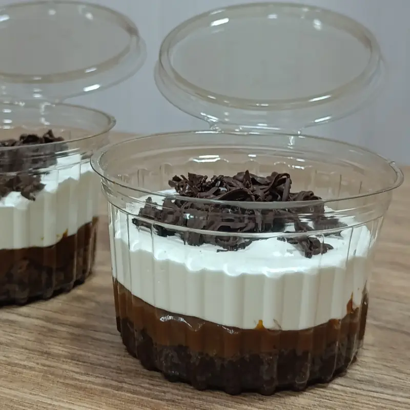 Postre en Pote Brownie 