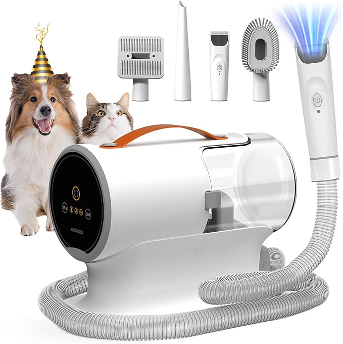 Pet Grooming Vacuum Kit