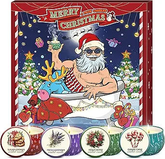 Christmas Scented Candle Set