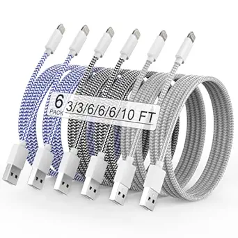 Braided USB Charging Cables