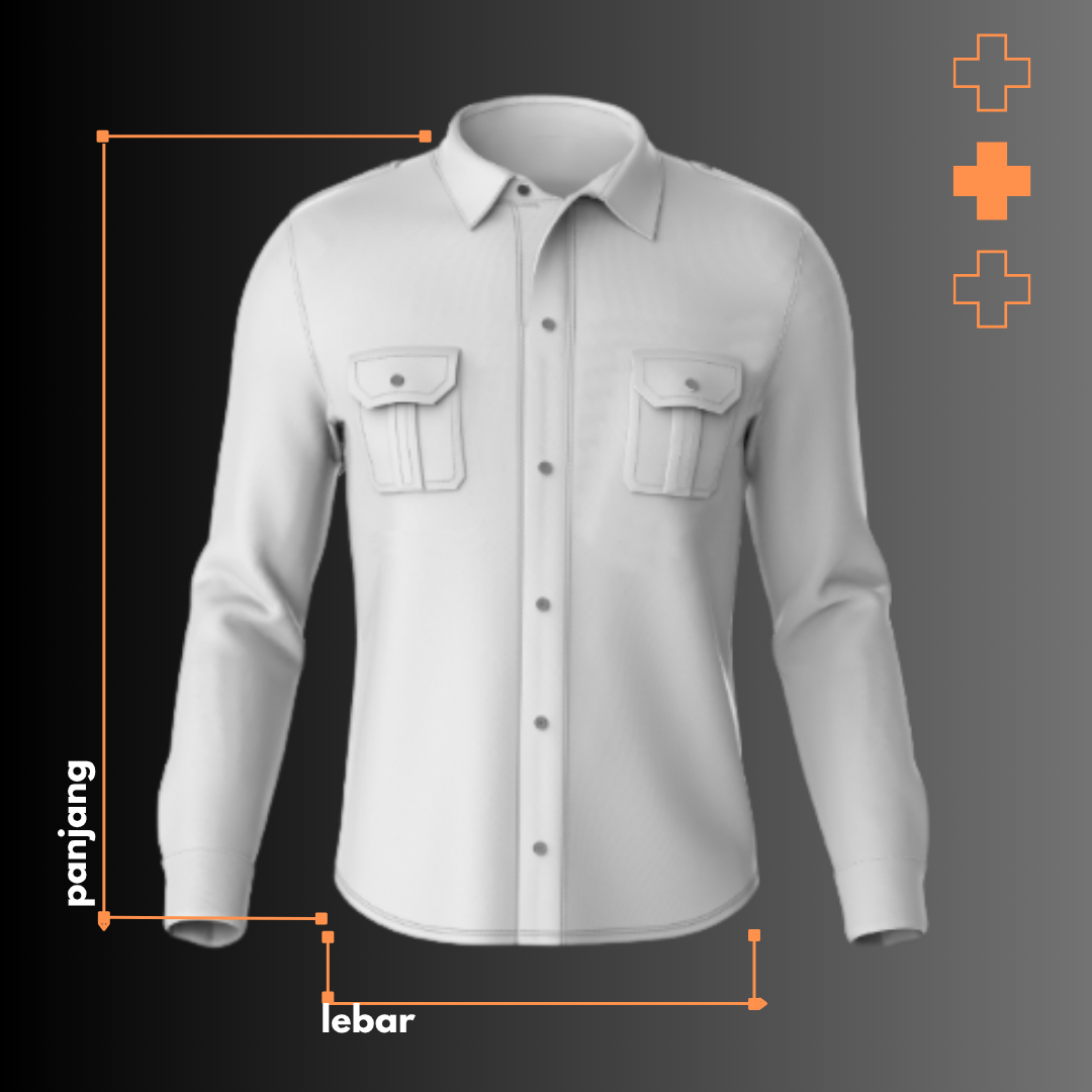 Kemeja Lengan Pendek - Basic