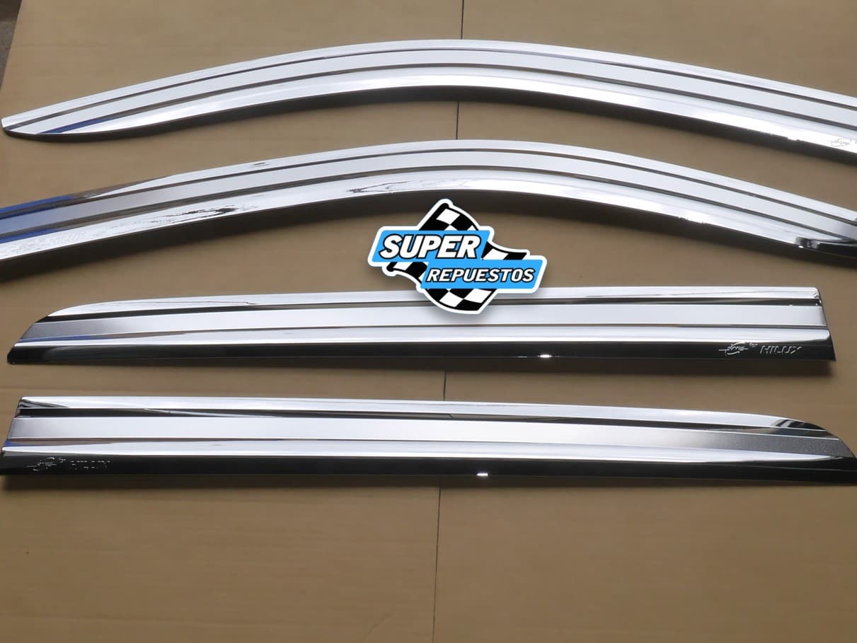 Hilux Correlluvias Cromados