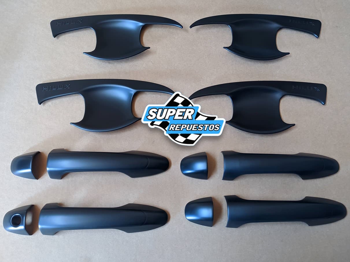 Hilux Adornos manija negra 2006 al 2023