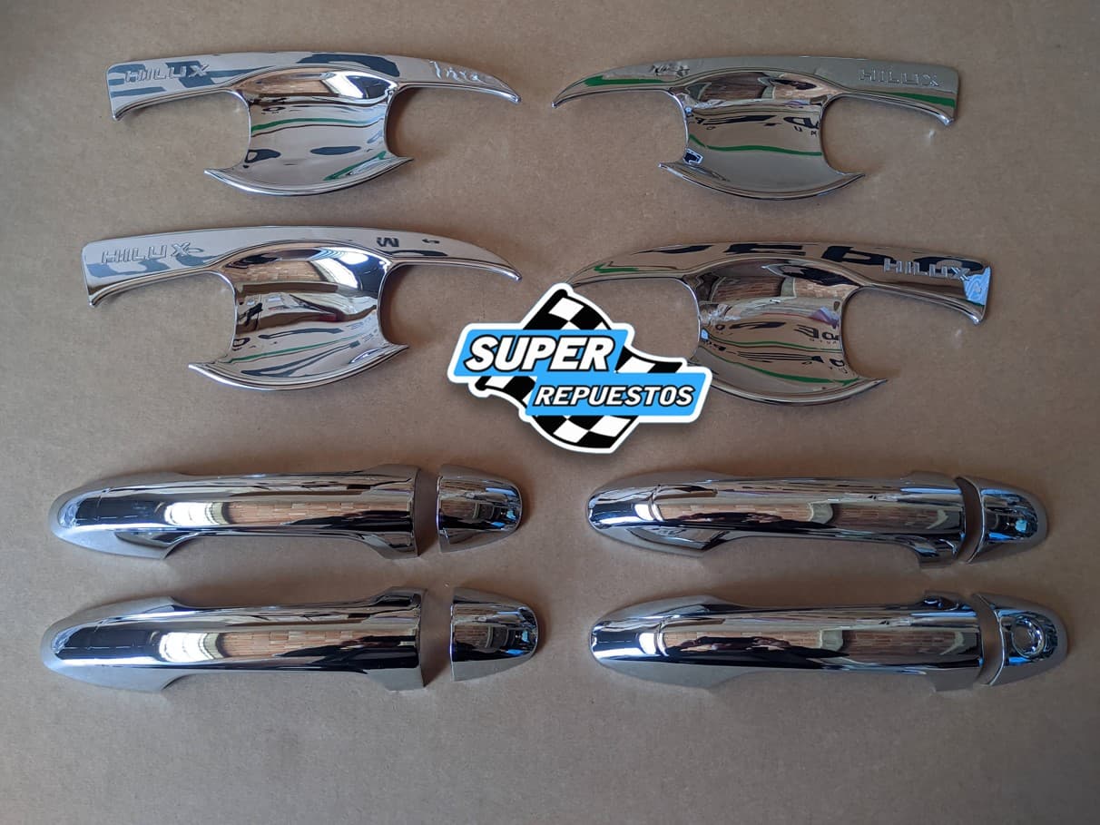 Hilux Adornos manija cromada 2006 al 2023