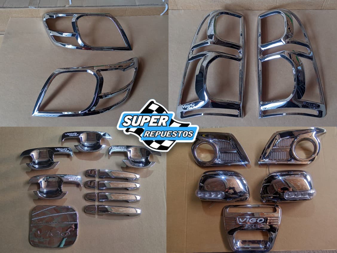 Hilux Adornos Kit Cromado 2011 al 2015