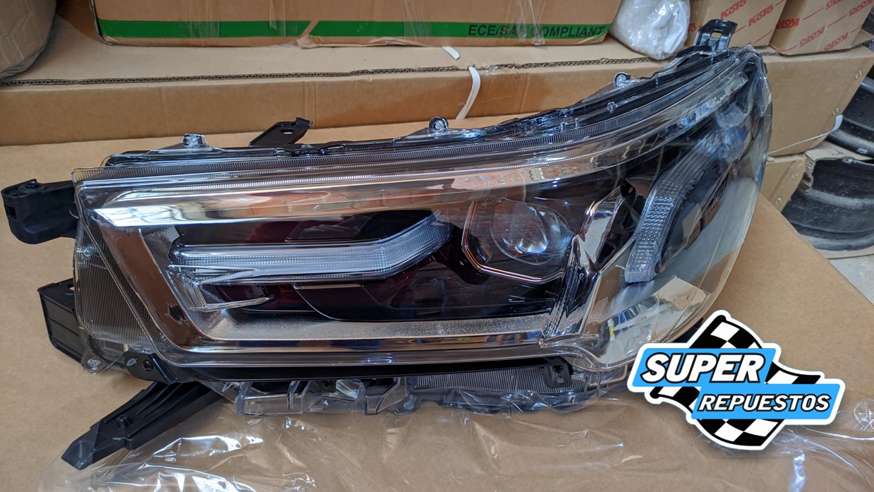 Hilux Faros Delantero 2021 al 2023 LED