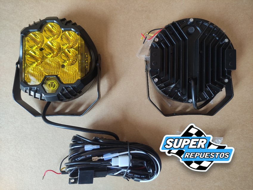 Faros Force 7" con ramal