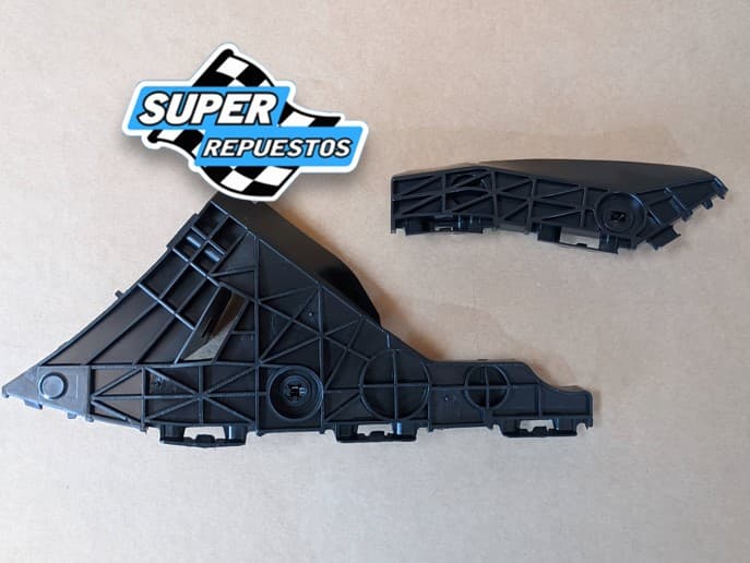 Yaris Parachoque Guia Posterior 2007 al 2013