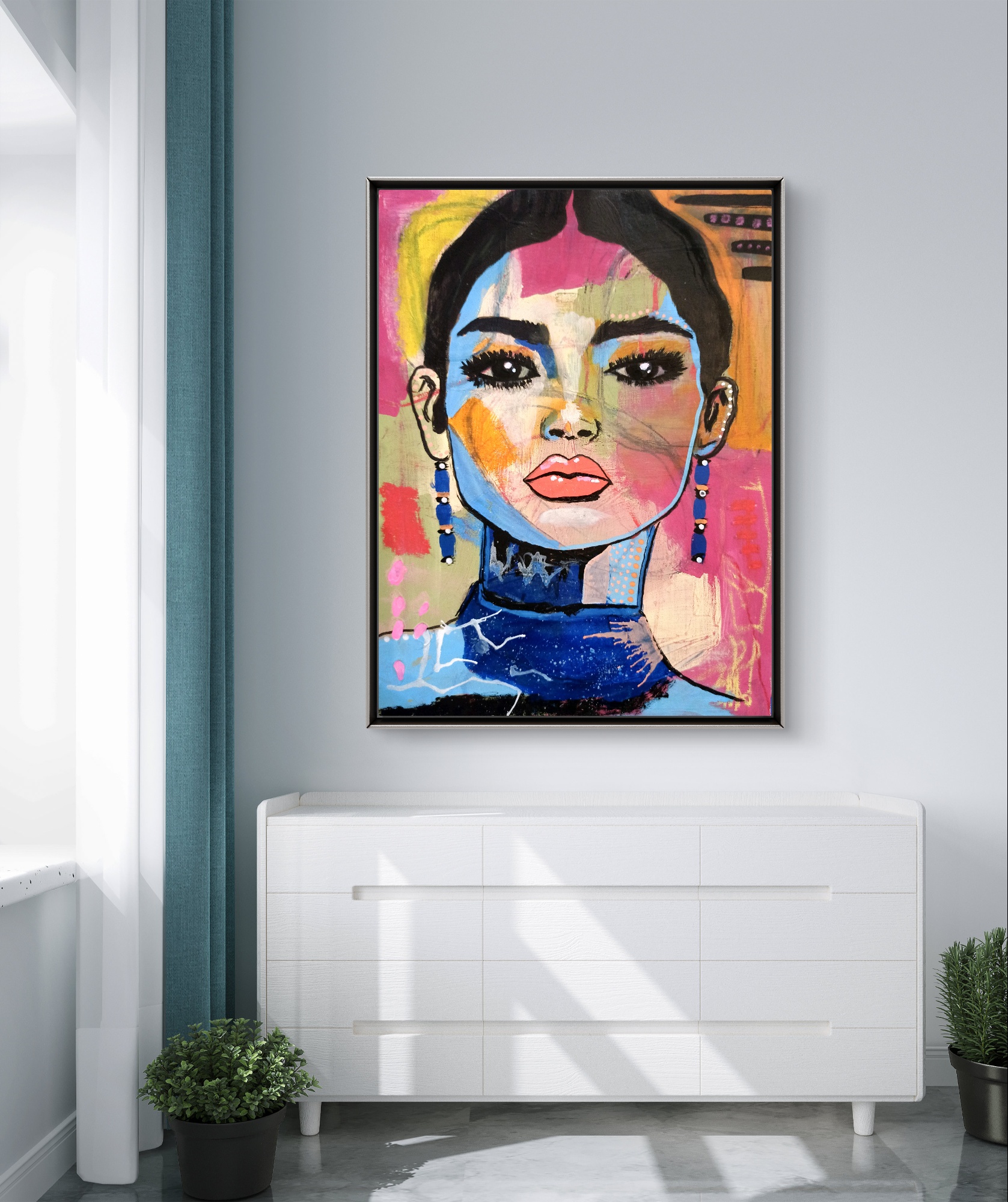 Moderne Porträtmalerei