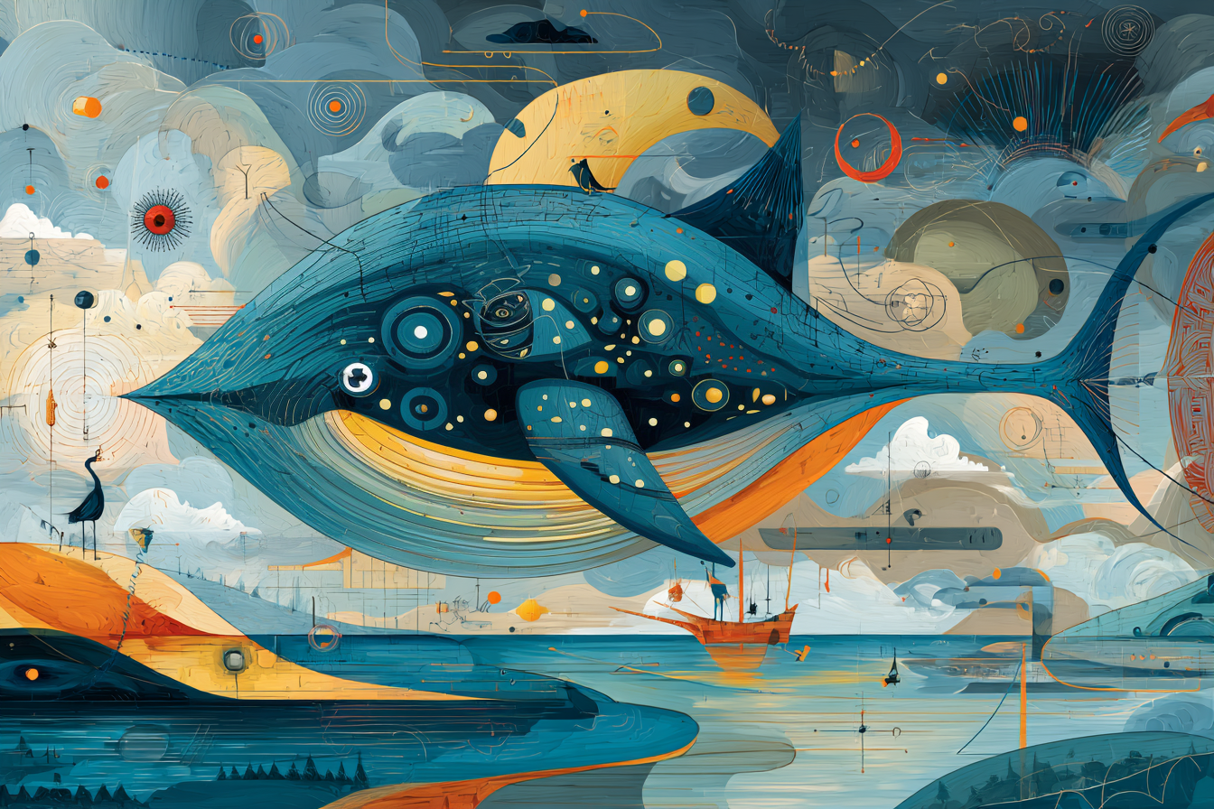 Fantastischer dekorativer Fisch