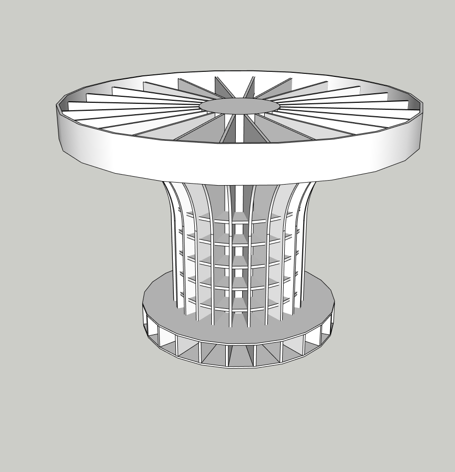 Parametric Library Column | SketchUp 2018