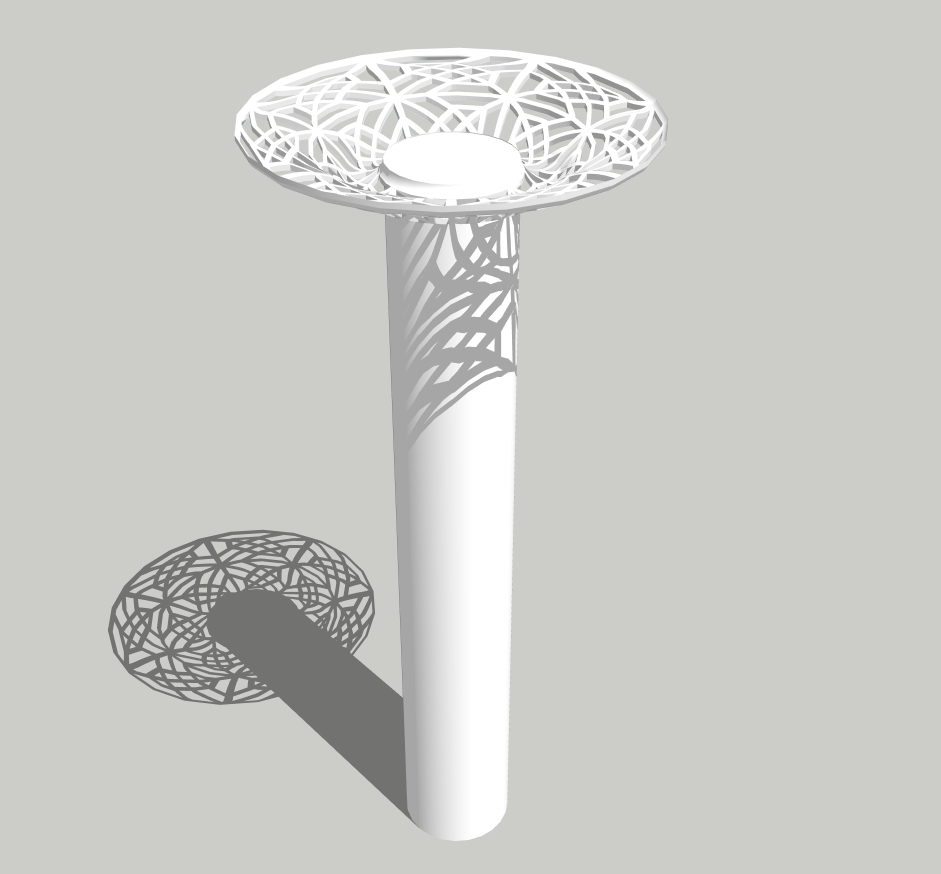 Parametric Tree Column | Organic Structural Pavilion Element | SketchUp 2018