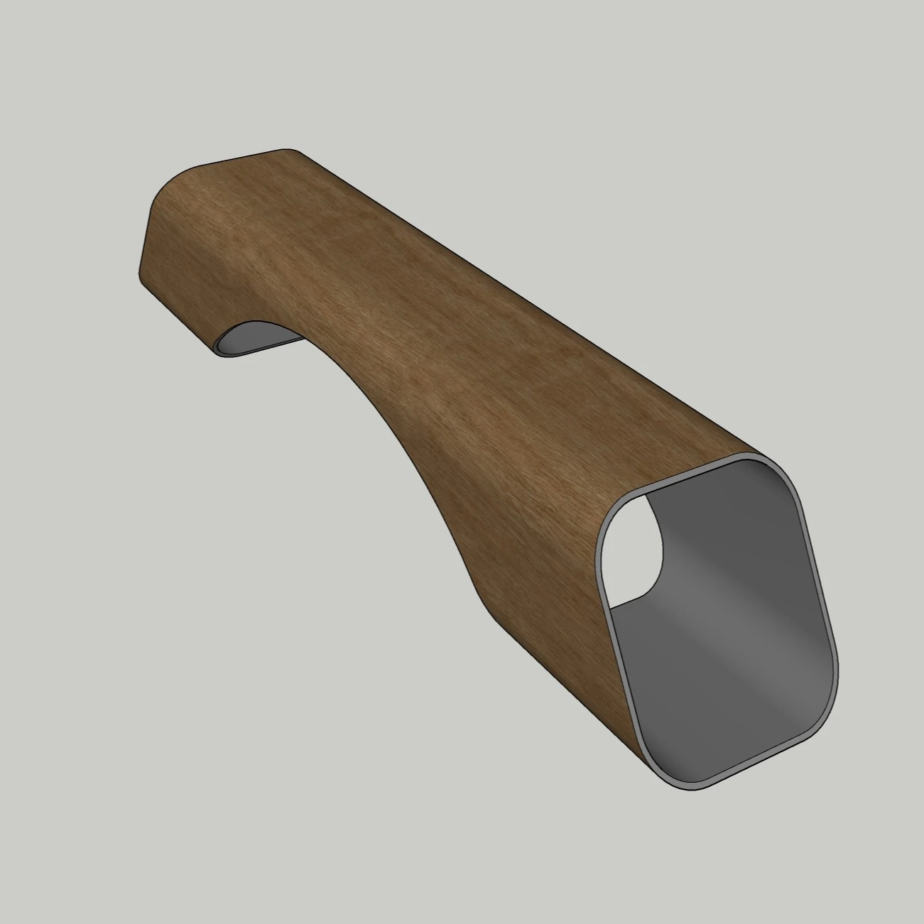 Modern Curved Coffee Table for Living Room | SketchUp 2018 3D Model – Nice Towers