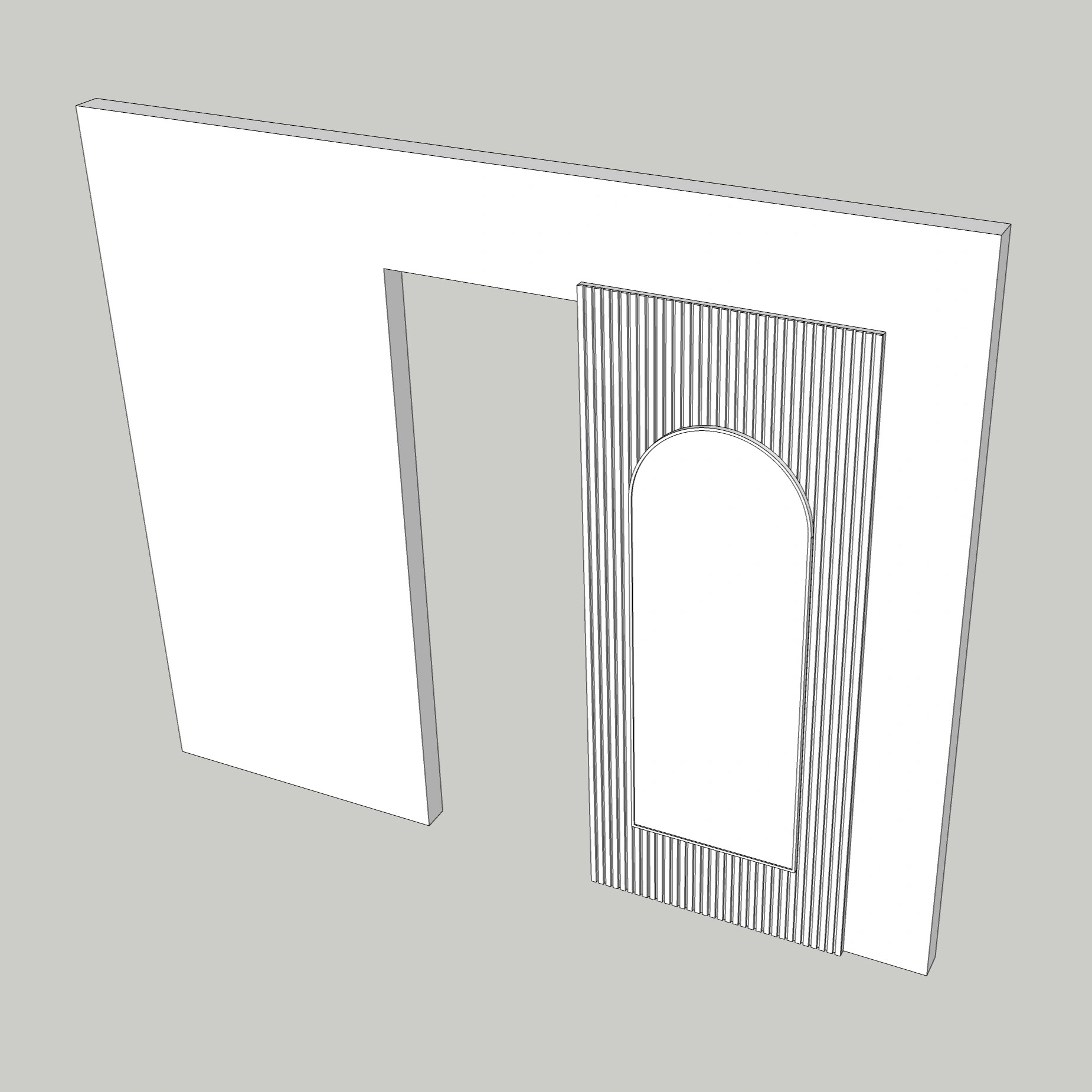 Sliding Gate | SketchUp 2018