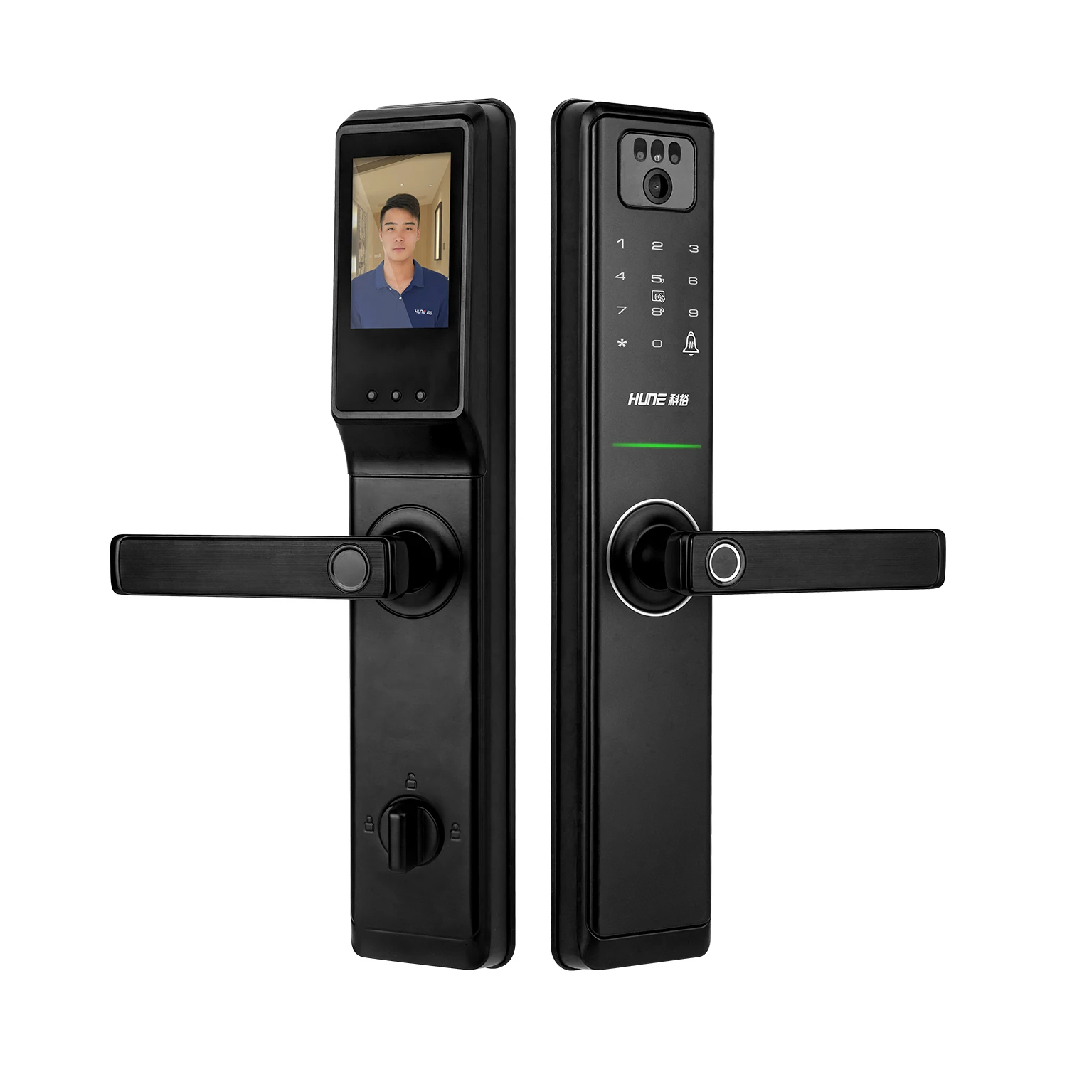 Doorplus Tuya Smart Finger abdruck Digitales Passwort Keyless Apartment Home Room Lock APP Smart Türschloss