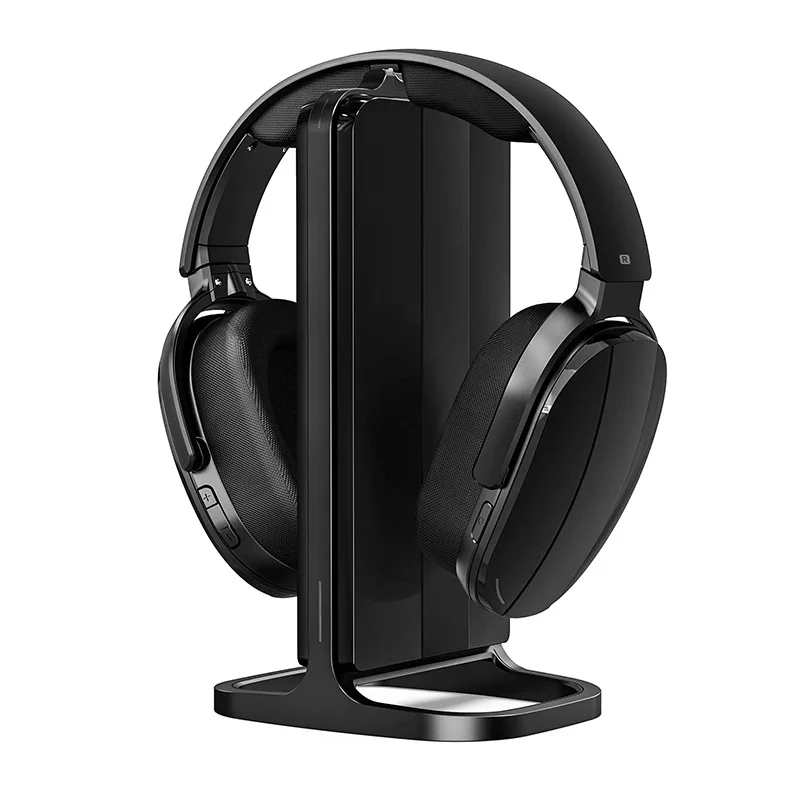 Großhandels preis 2,4 GHz RF 100ft Wireless TV-Kopfhörer Over Ear Stereo-Headset Wireless Wiederauf lad bares Dock