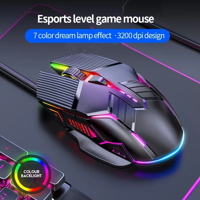 Onikuma CW906 2,4 GHz Wireless Gaming-Maus 7200DPI eingebauter Akku Wiederauf lad bares E-Sport-Computer zubehör Game Mouse Maus