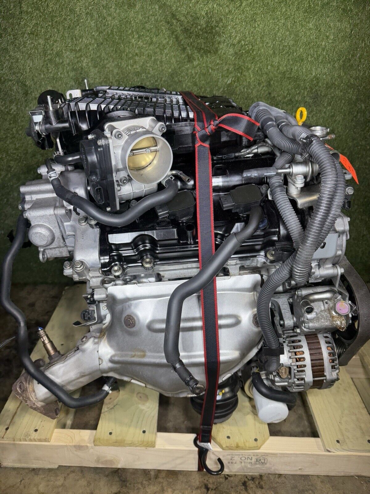 Nissan 370Z VQ37VHR ENGINE MOTOR BLOCK 3.7L V6 RWD OEM 38k MANUAL G37