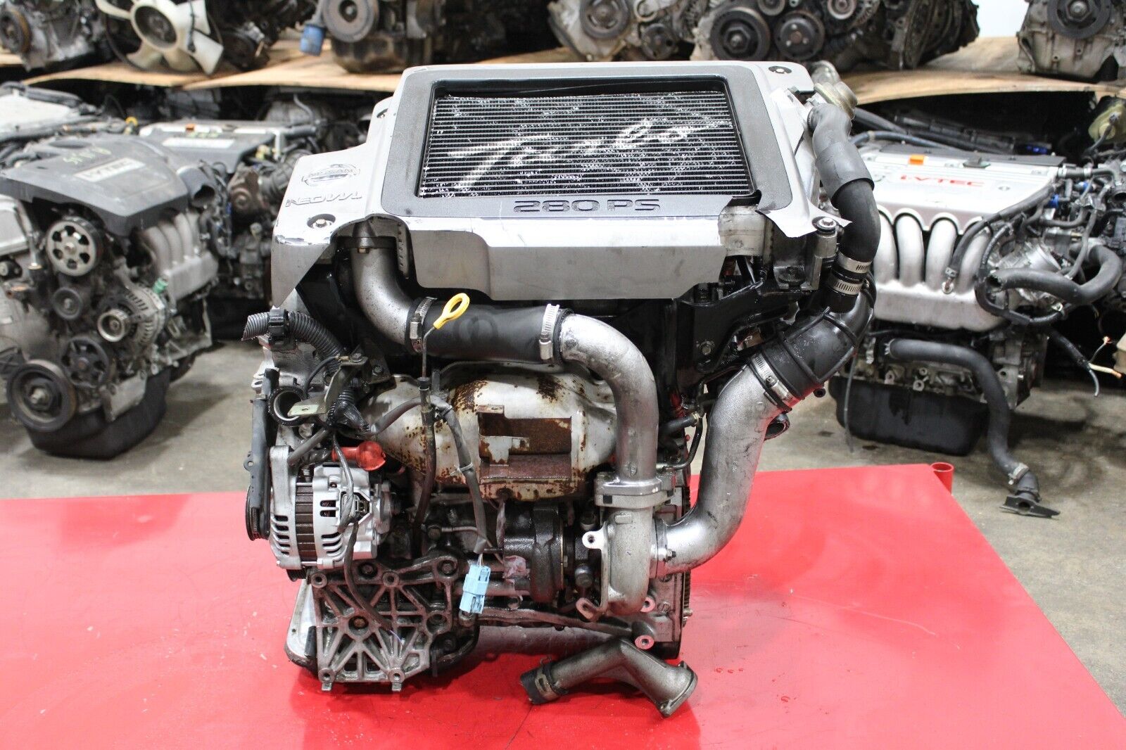 Nissan XTRAIL Neo VVL Turbo Engine Auto AWD Transmission ECU SR20VET 063648w