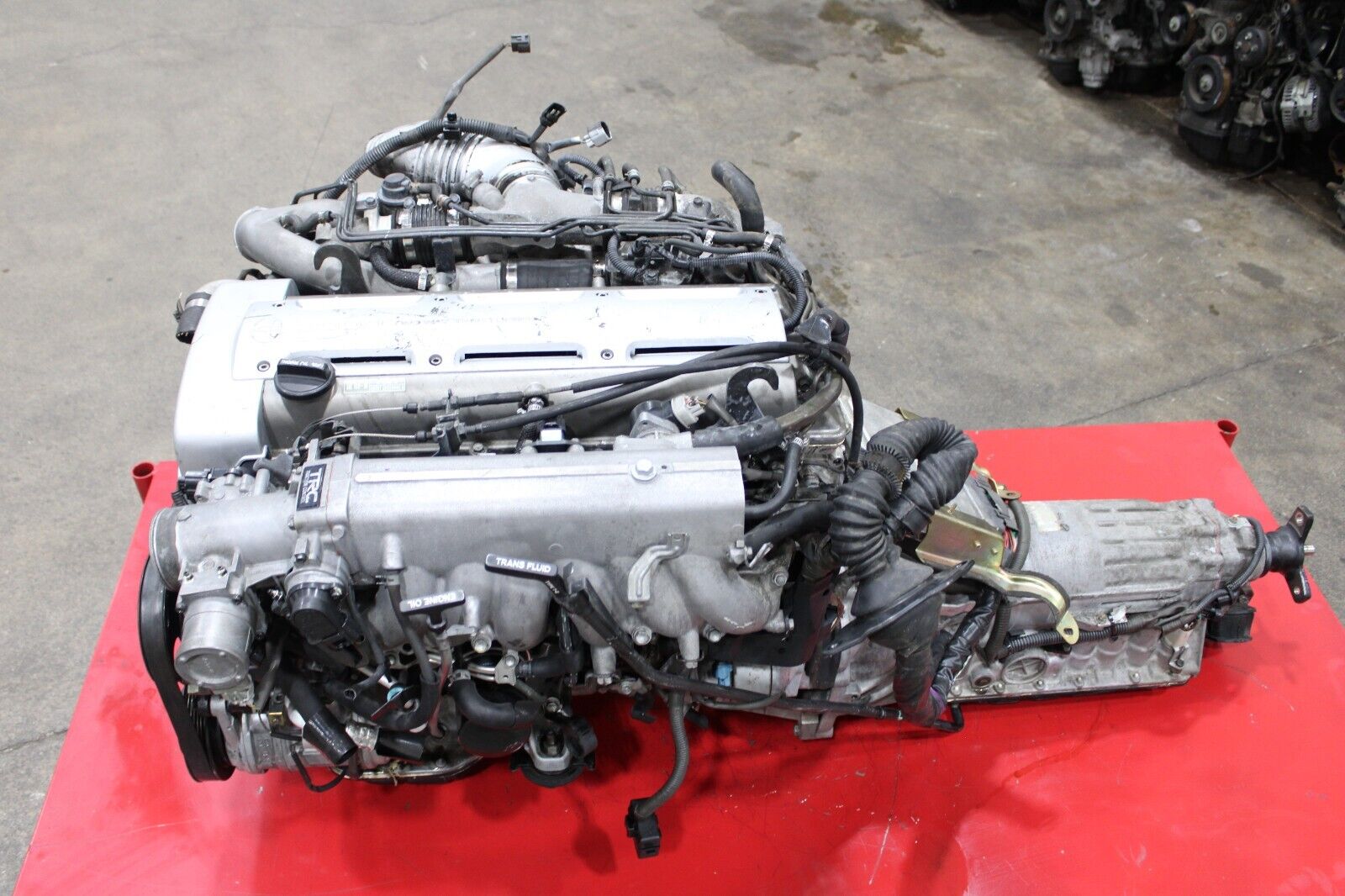 2JZGTE TOYOTA TWIN TURBO JDM ENGINE ARISTO SUPRA 2JZ MOTOR TRANS 6CYLINDER