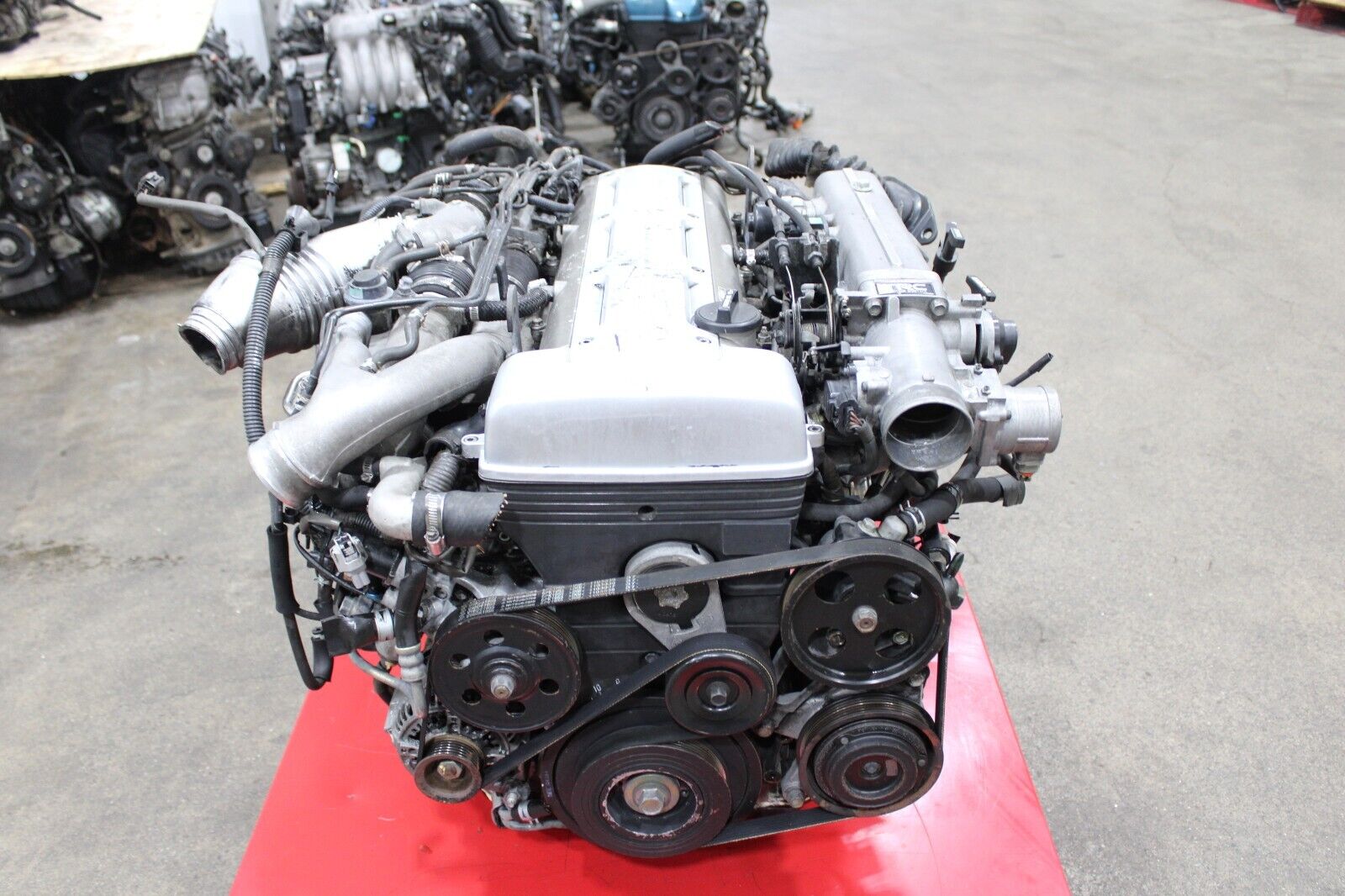 2JZGTE TOYOTA TWIN TURBO JDM ENGINE ARISTO SUPRA 2JZ MOTOR TRANS 6CYLINDER