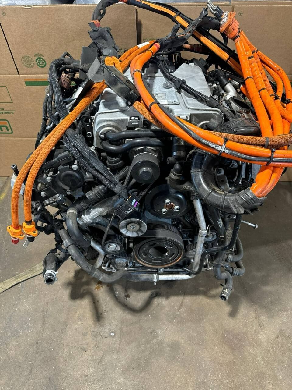 2012-2016 Porsche Panamera 3.0L HYBRID Engine Motor Complete with Harness OEM