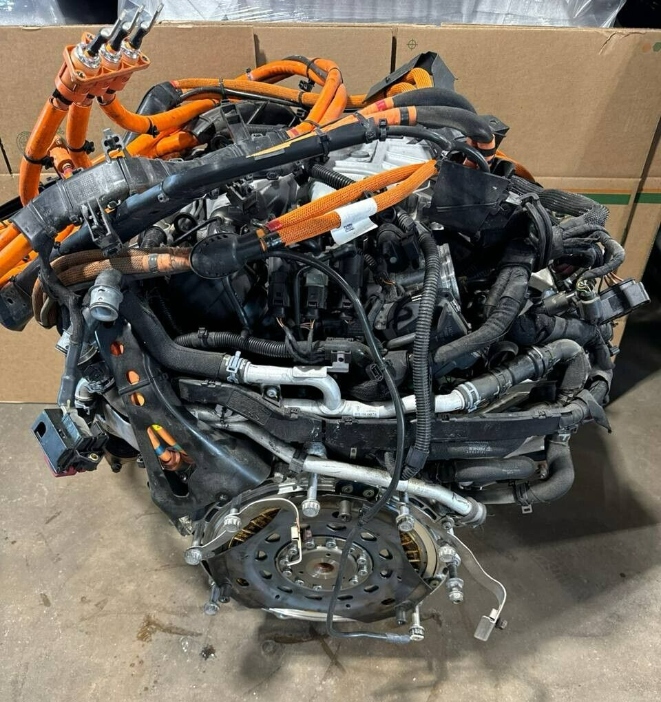 2012-2016 Porsche Panamera 3.0L HYBRID Engine Motor Complete with Harness OEM