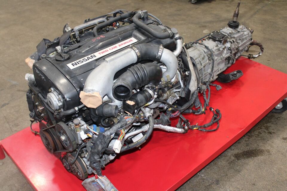 NISSAN SKYLINE JDM R32 RB26DET TURBO ENGINE 2.6L AWD MOTOR ECU HARNESS