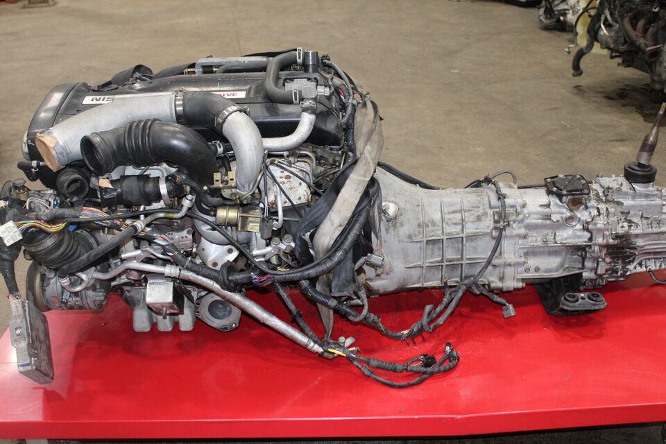 NISSAN SKYLINE JDM R32 RB26DET TURBO ENGINE 2.6L AWD MOTOR ECU HARNESS