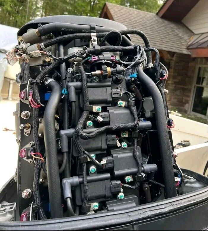 2011 Mercury 200 Optimax 25 XL 2-Stroke Outboard Engine Boat Motor 111 Hours