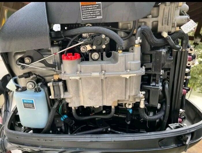 2011 Mercury 200 Optimax 25 XL 2-Stroke Outboard Engine Boat Motor 111 Hours