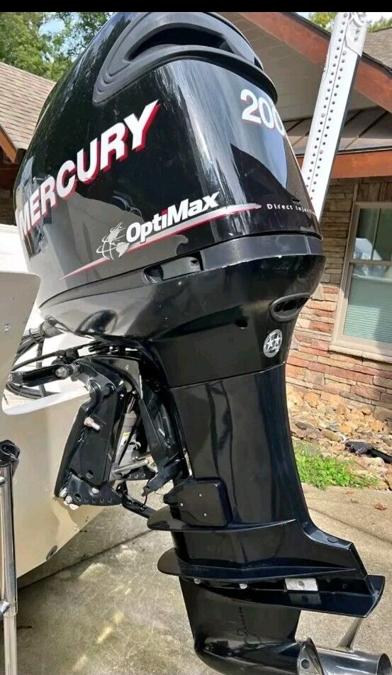 2011 Mercury 200 Optimax 25 XL 2-Stroke Outboard Engine Boat Motor 111 Hours