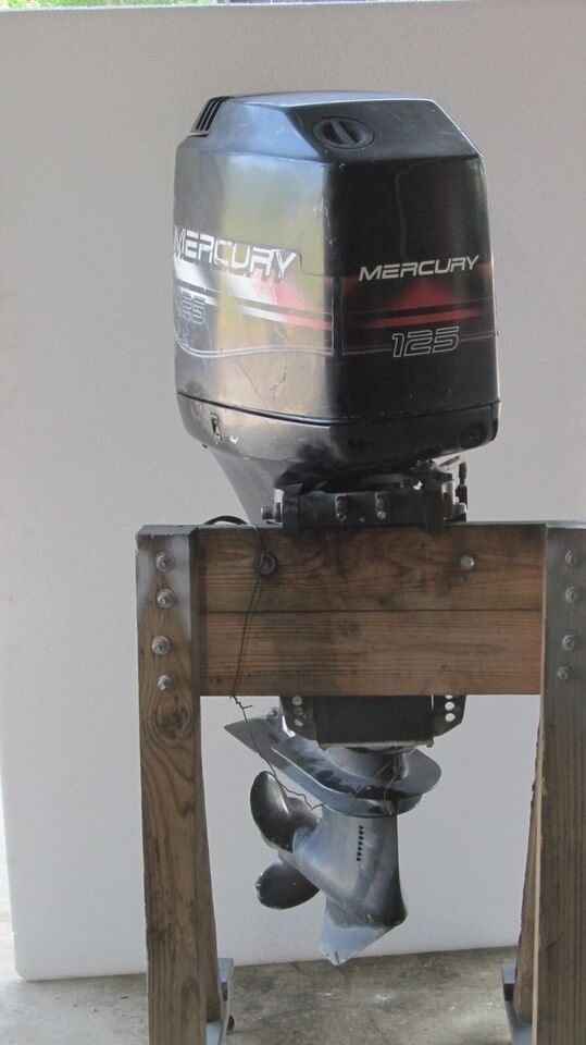 1998 125hp Mercury Outboard Motor 2 Stroke Running Take-off 145 145 145 150PSI