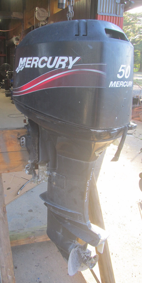 50hp Mercury Outboard Motor 50ELPTO 120 115 120 PSI