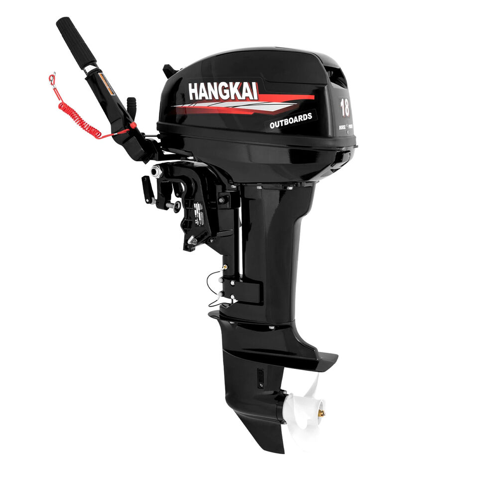 Motor 18HP 2-stroke, Heavy-Duty Outboard Motor Boat Engine Fishing Boat Engine