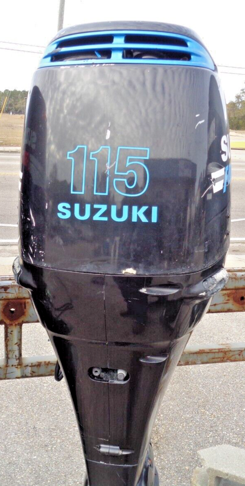 2006 SUZUKI DF115 115 HP 25 4-STROKE OUTBOARD BOAT MOTOR ENGINE 870 HRS