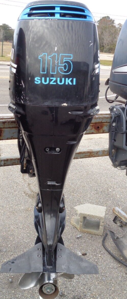 2006 SUZUKI DF115 115 HP 25 4-STROKE OUTBOARD BOAT MOTOR ENGINE 870 HRS