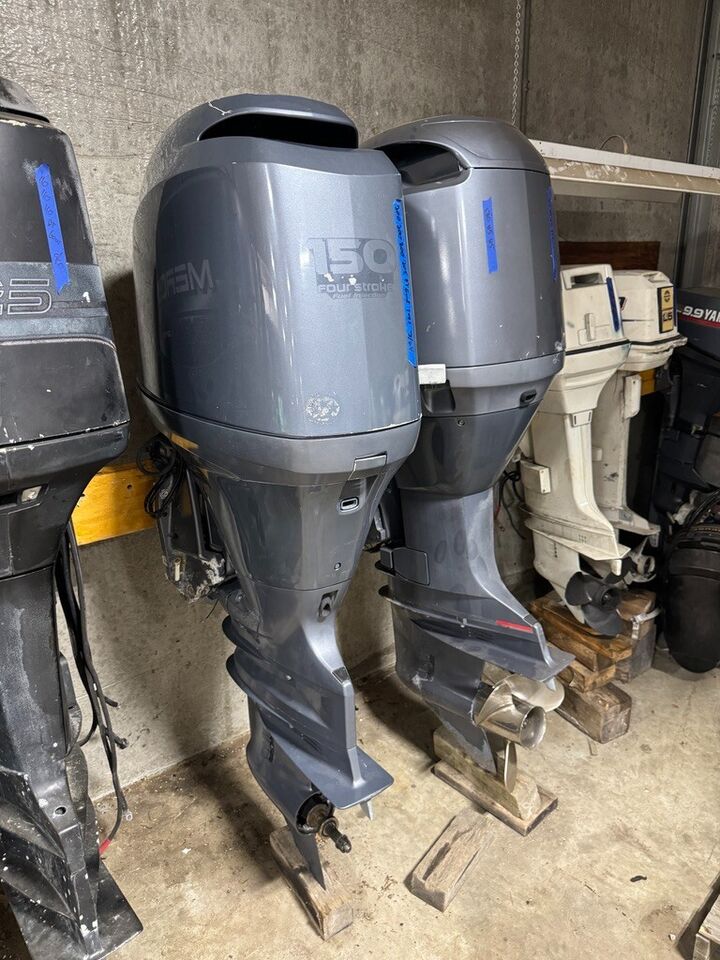 2004 Yamaha F150 150 hp Four Stroke 4-Stroke 25 Outboard Boat Motor Engine