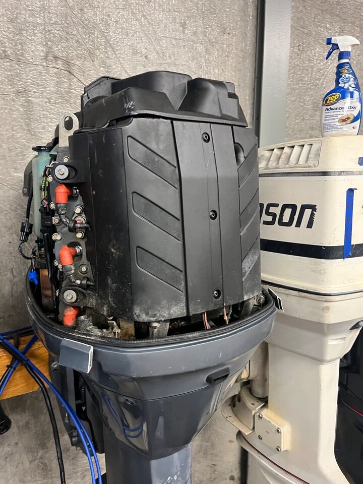 2003 Yamaha 250 HPDI 30 Outboard Boat Motor Engine Good Shape Runs Well V6