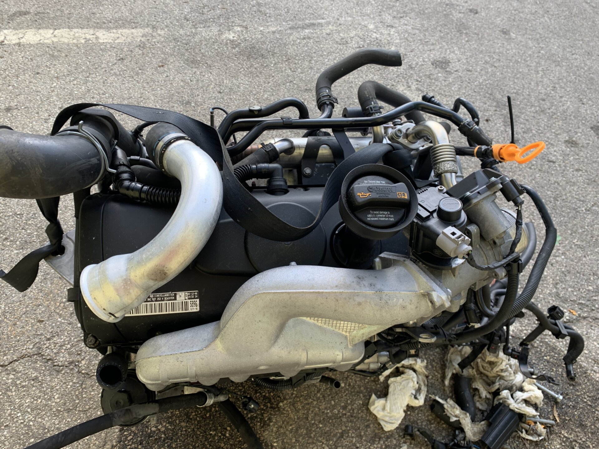 VW T5 Caravelle 2.5 TDI engines