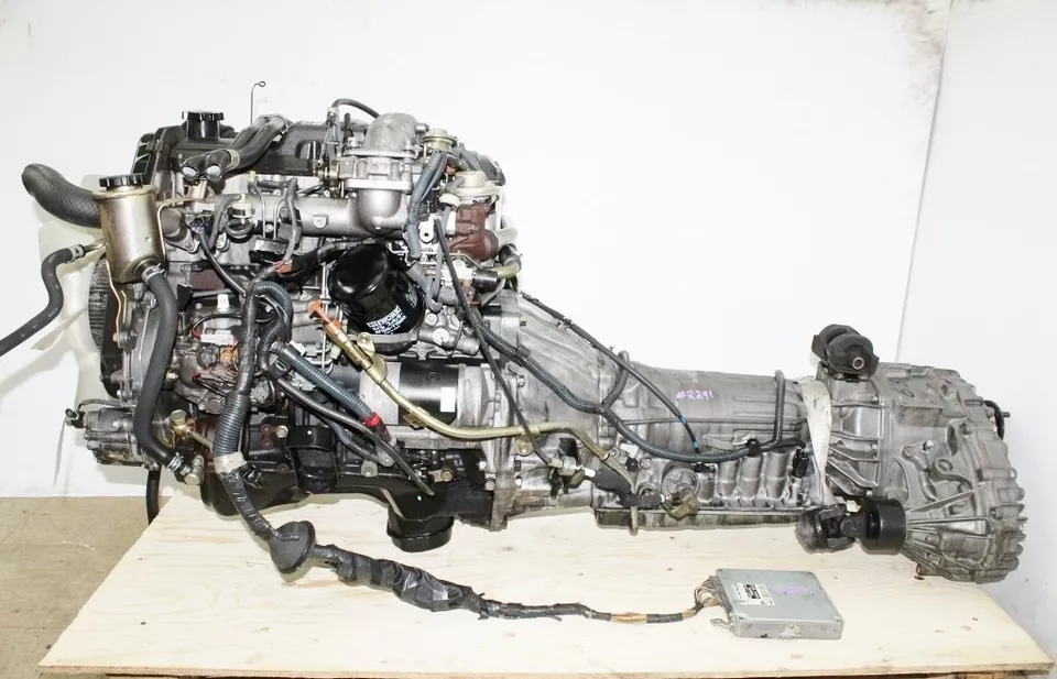 TOYOTA HILUX SURF 1KZ-TE TURBO DIESEL ENGINE
