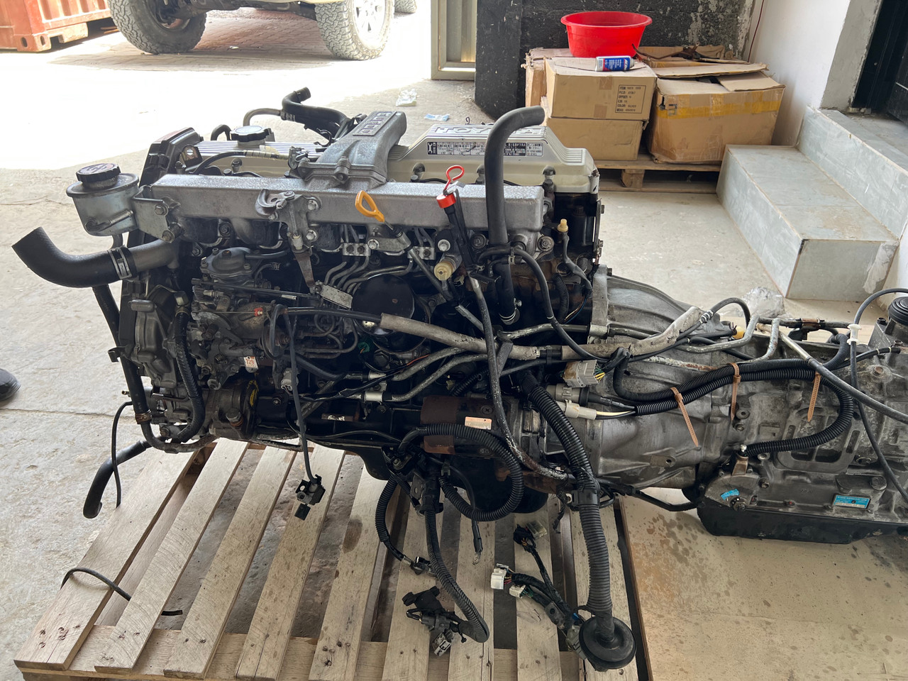 Toyota land cruiser 1HZ diesel engines