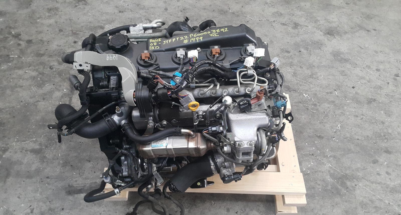 Toyota hiace 1kd engine 3.0 2008 