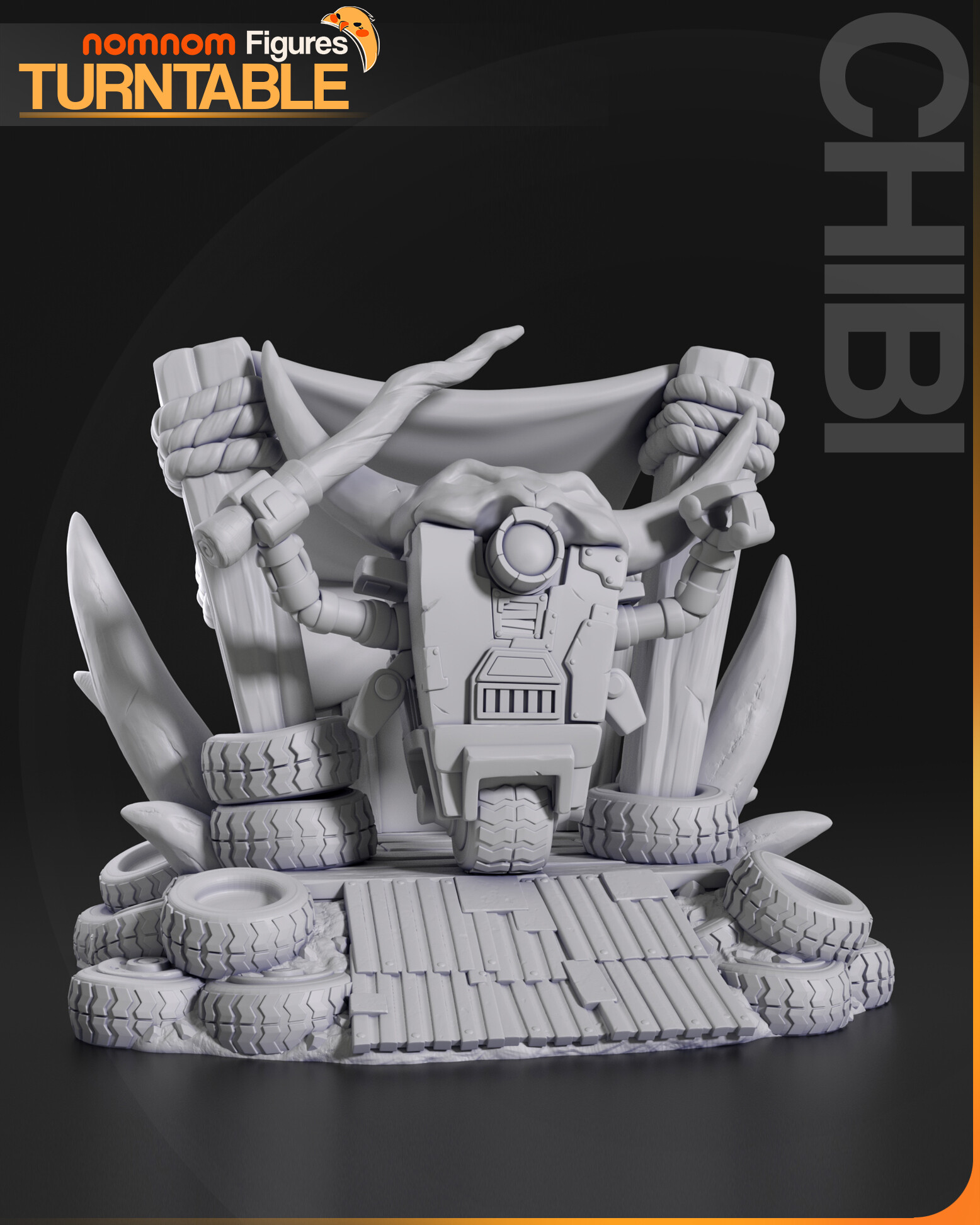 Chibi Claptrap - Borderlands