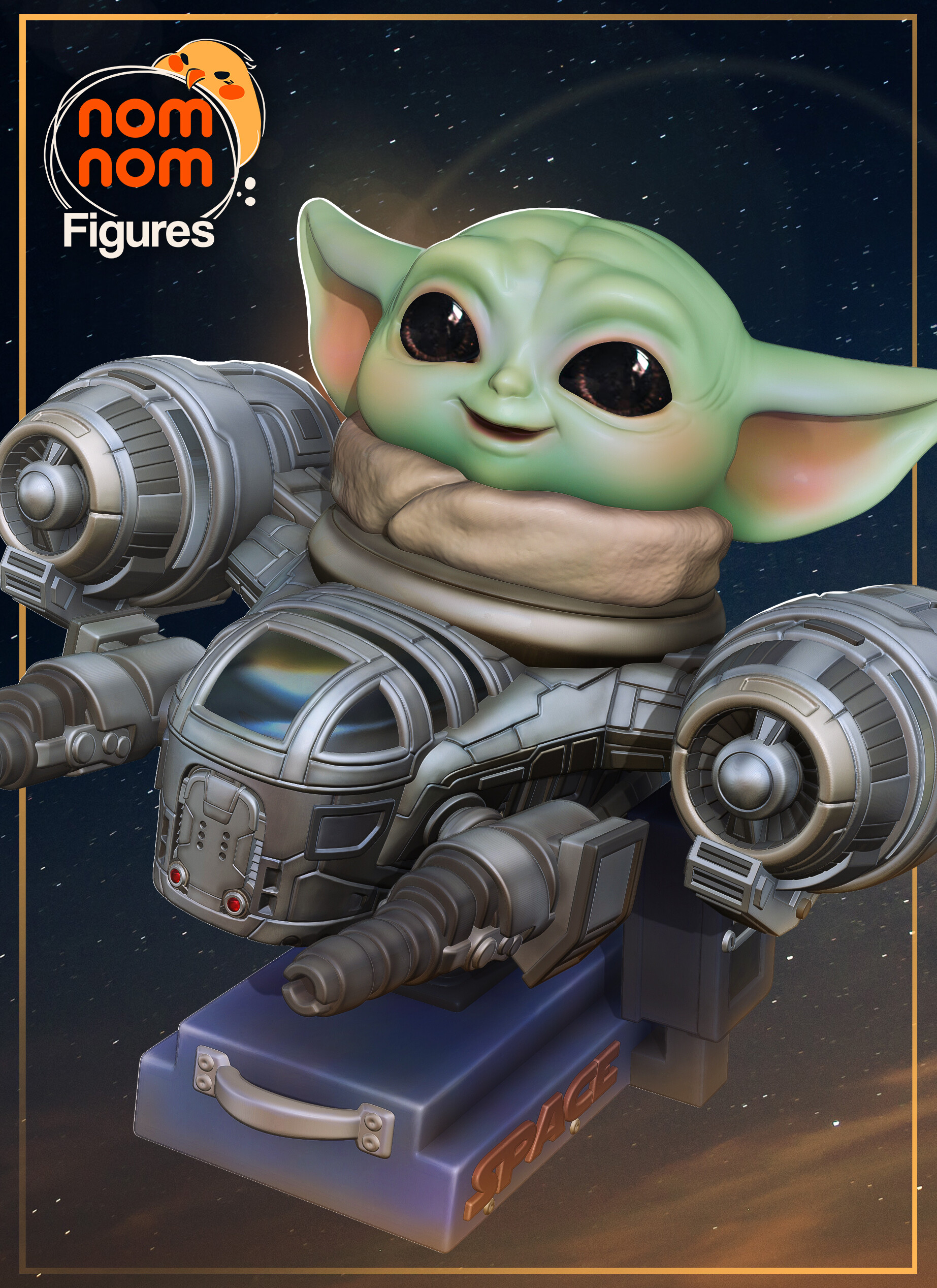 Chibi Grogu - Mandalorian