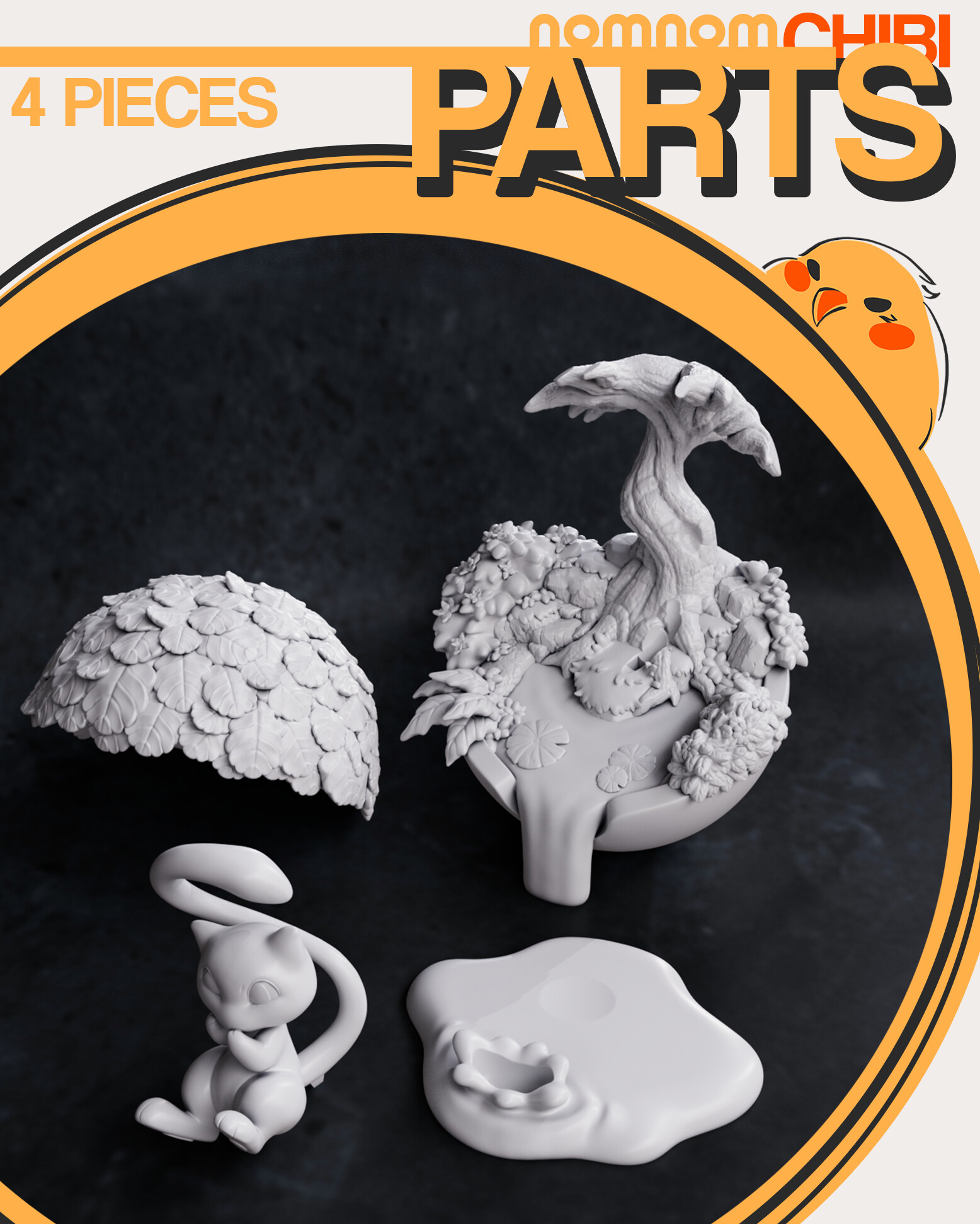 Chibi Mew - Pokémon