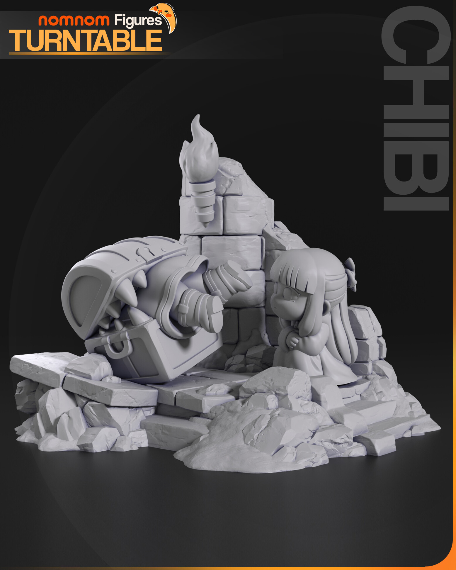 Chibi Mimic Chest x Frieren