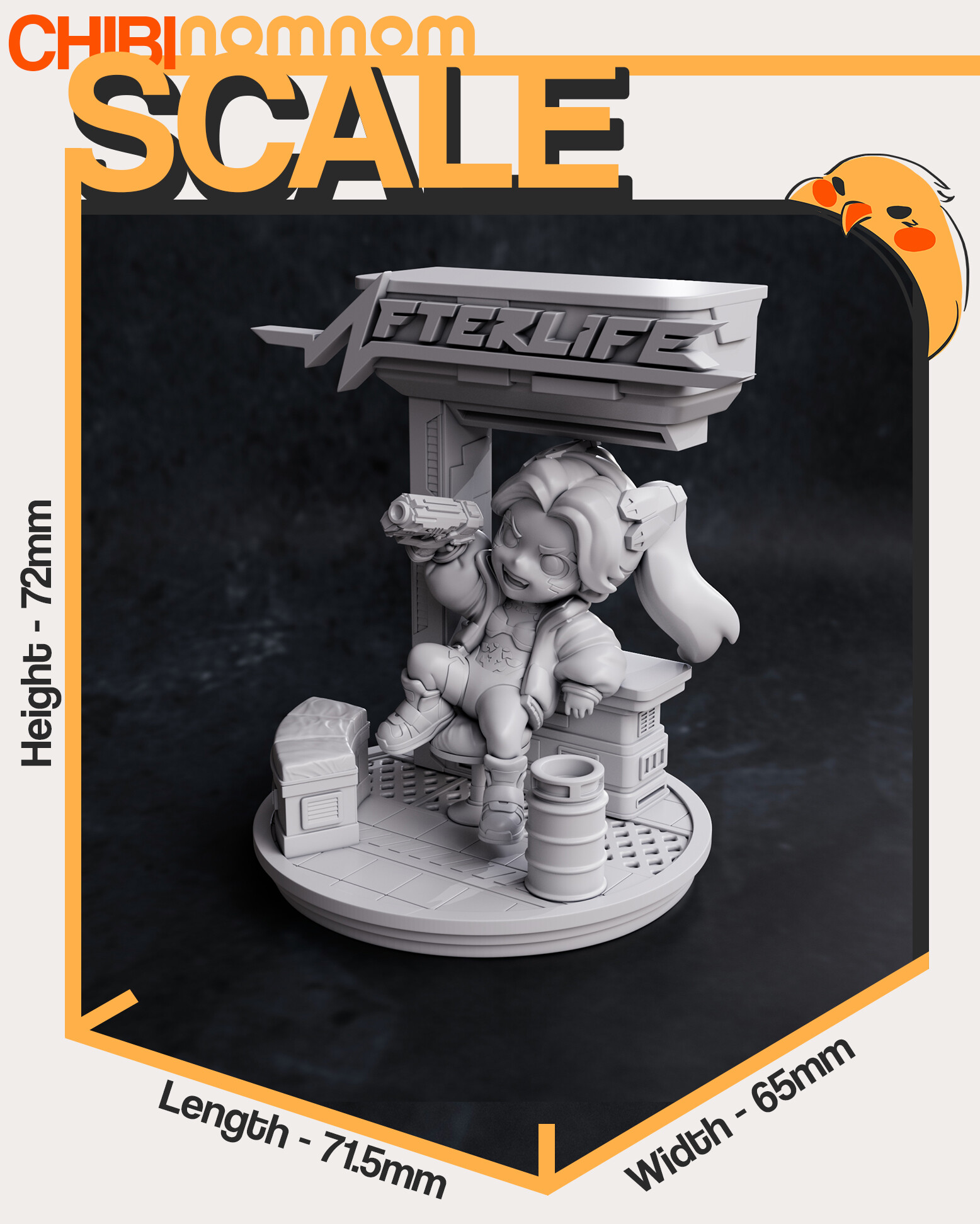 Chibi Rebecca - Cyberpunk Edgerunners