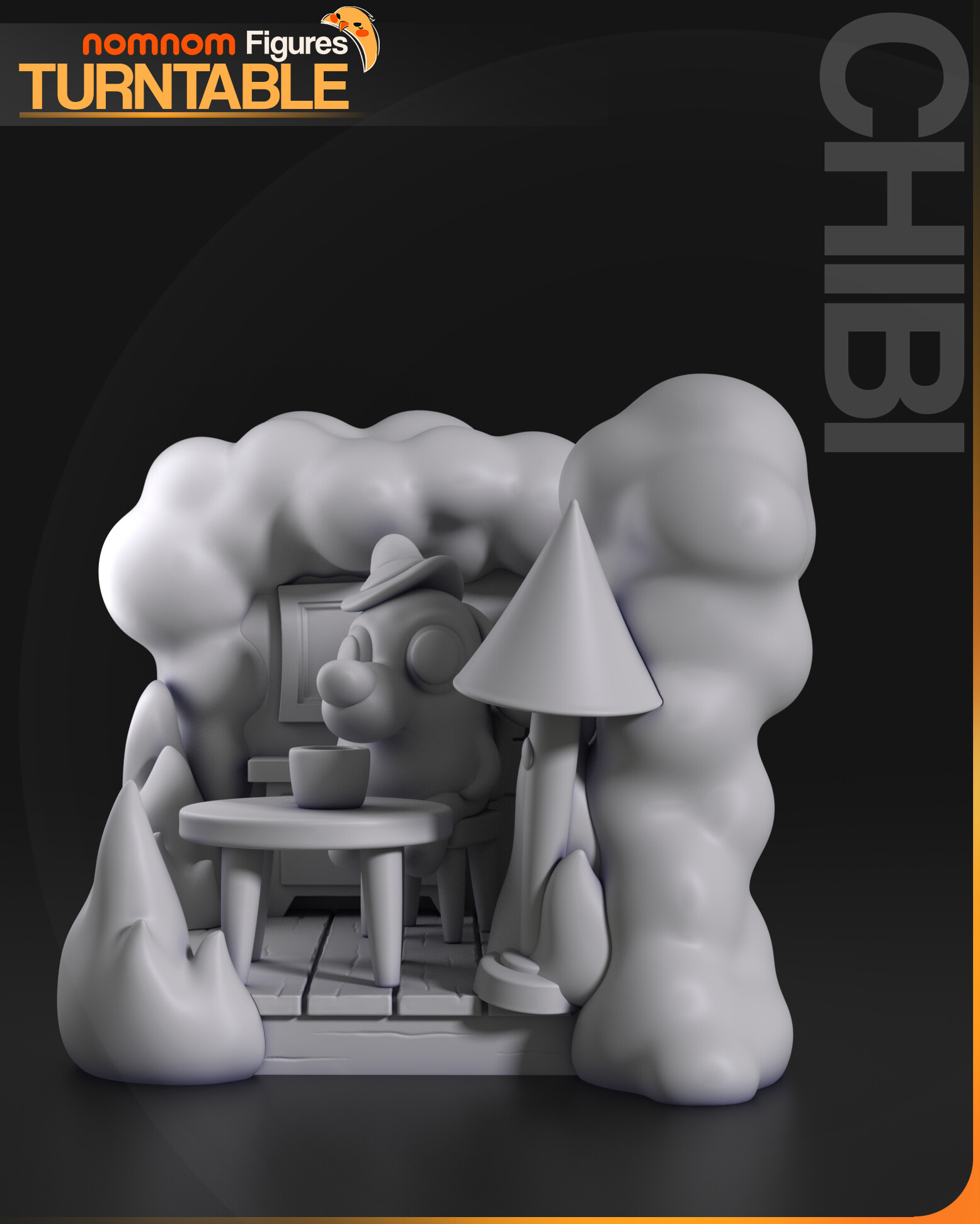 Chibi This is Fine Meme